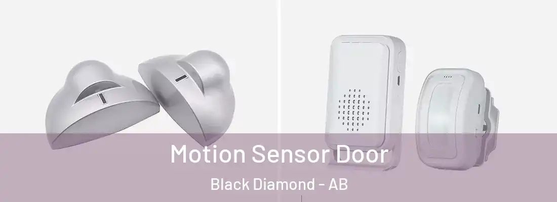  Motion Sensor Door Black Diamond - AB