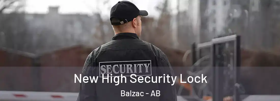  New High Security Lock Balzac - AB