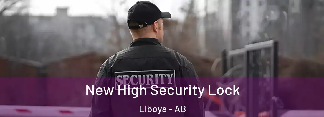  New High Security Lock Elboya - AB