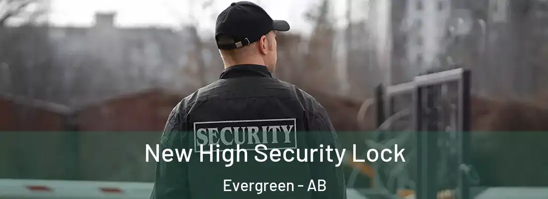  New High Security Lock Evergreen - AB