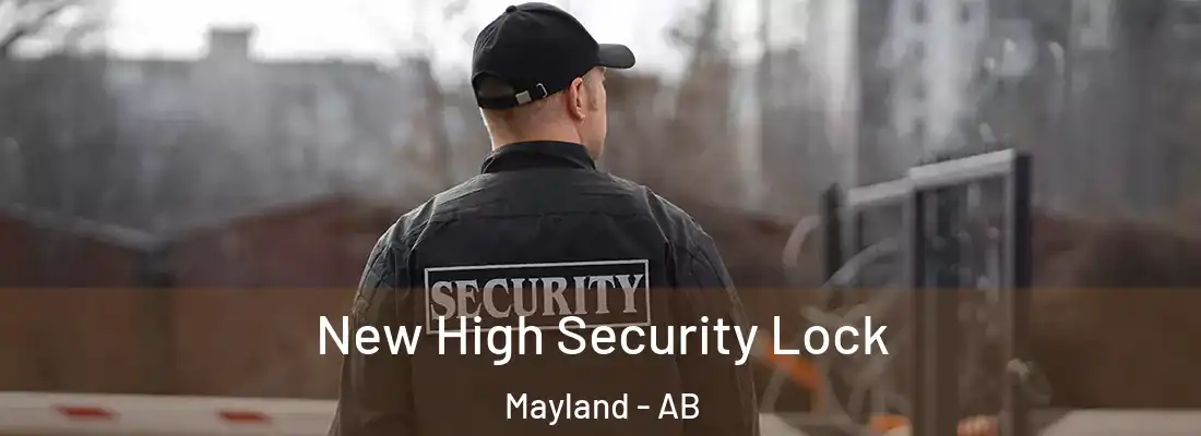  New High Security Lock Mayland - AB