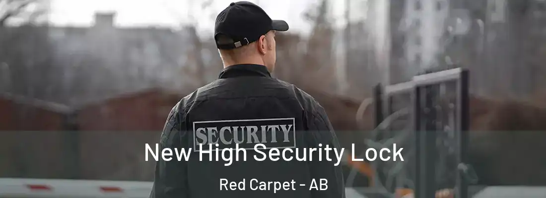  New High Security Lock Red Carpet - AB