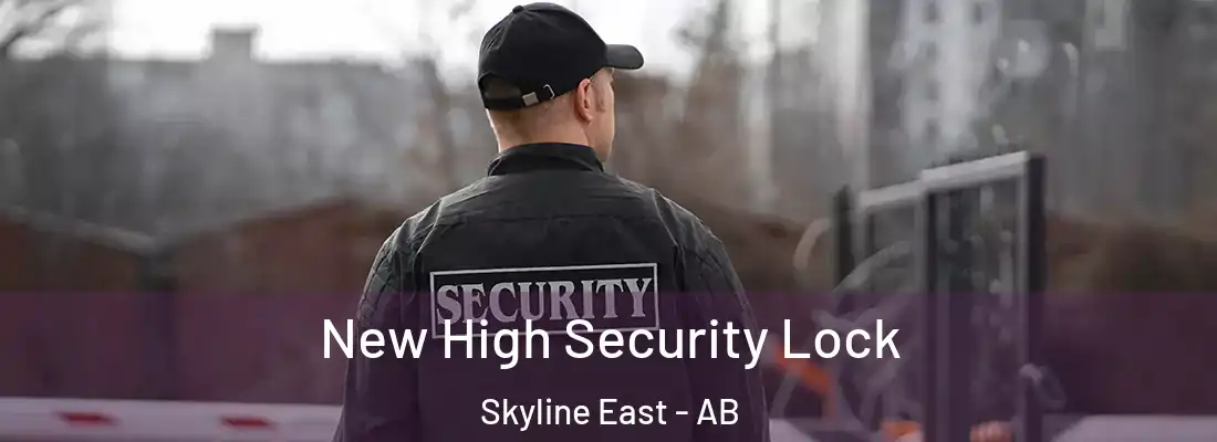  New High Security Lock Skyline East - AB