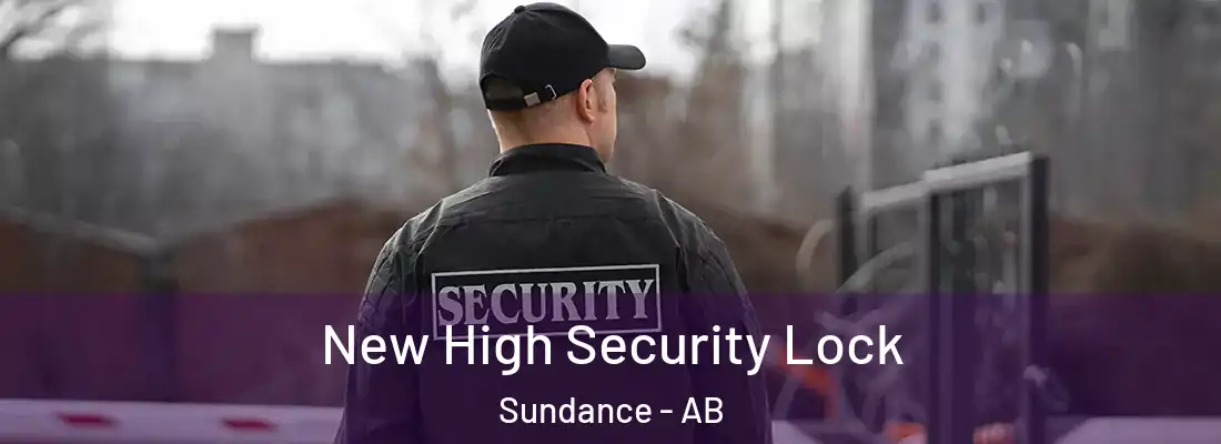  New High Security Lock Sundance - AB