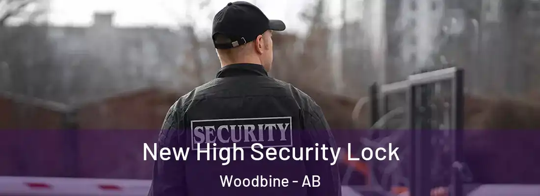  New High Security Lock Woodbine - AB