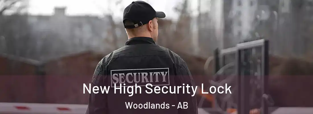  New High Security Lock Woodlands - AB