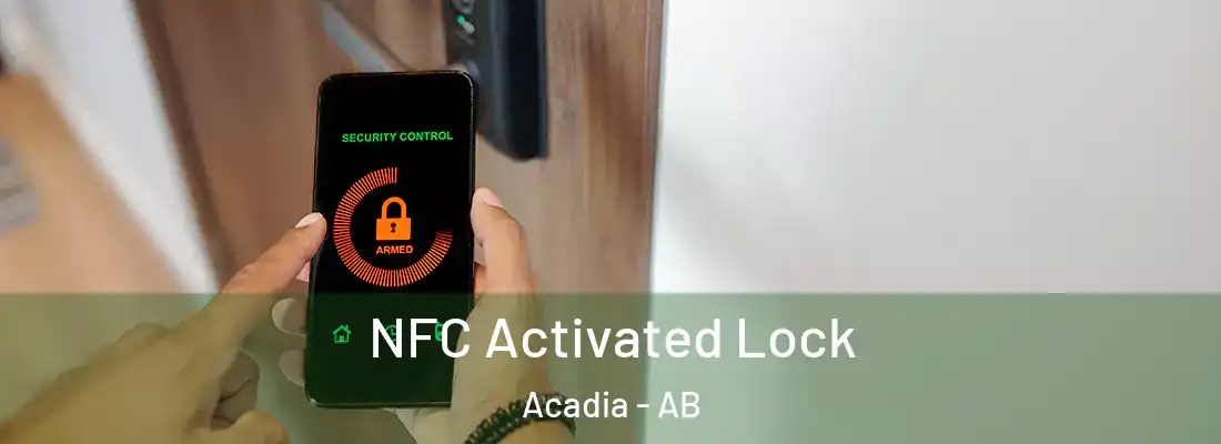  NFC Activated Lock Acadia - AB