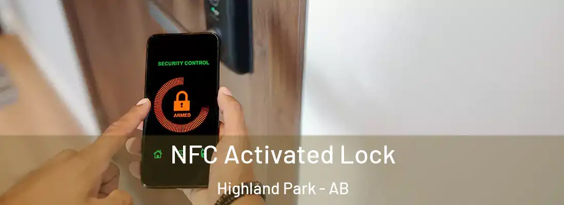  NFC Activated Lock Highland Park - AB