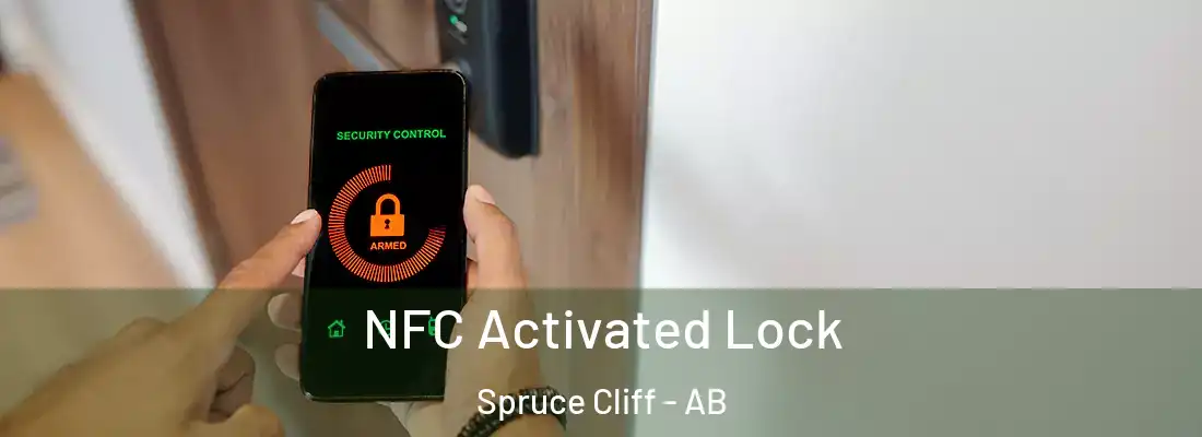  NFC Activated Lock Spruce Cliff - AB