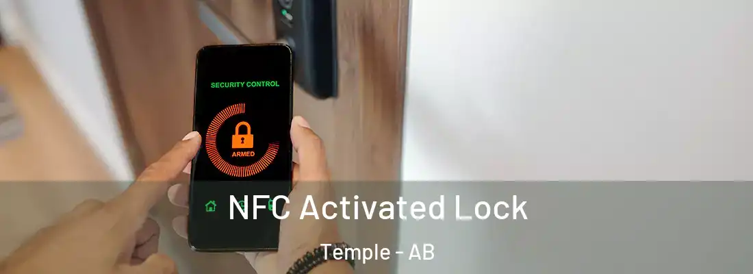  NFC Activated Lock Temple - AB