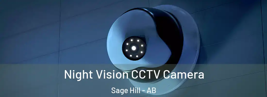  Night Vision CCTV Camera Sage Hill - AB