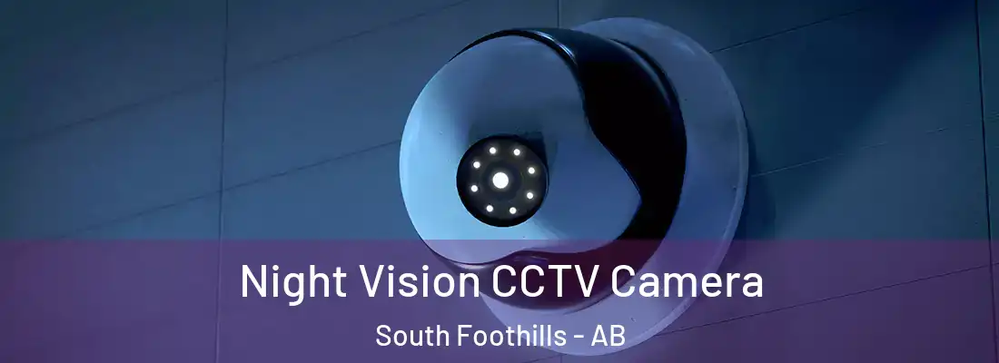  Night Vision CCTV Camera South Foothills - AB
