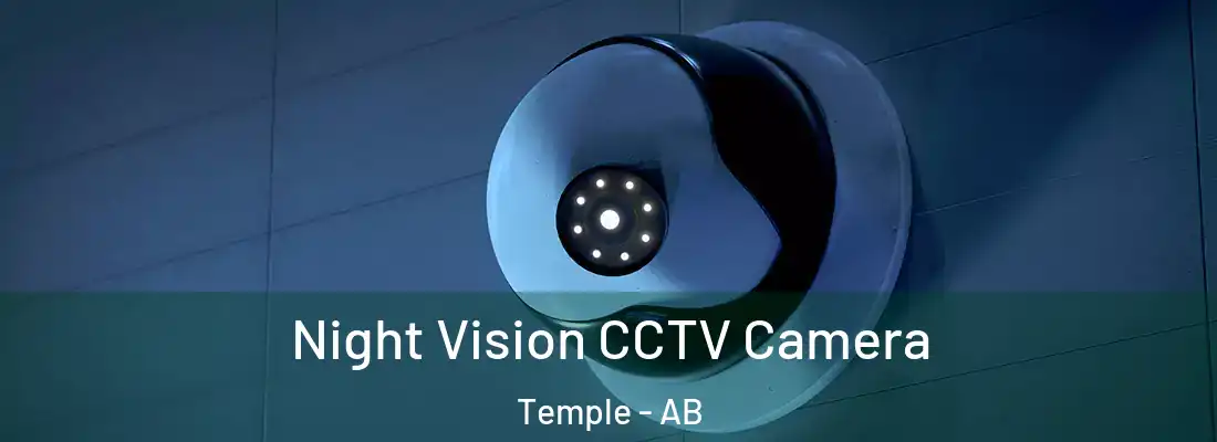  Night Vision CCTV Camera Temple - AB