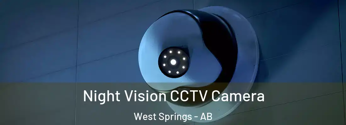  Night Vision CCTV Camera West Springs - AB