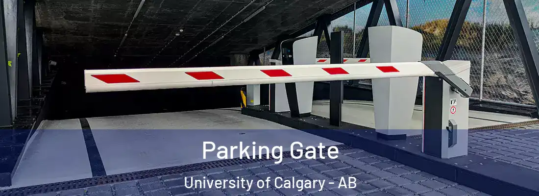  Parking Gate University of Calgary - AB