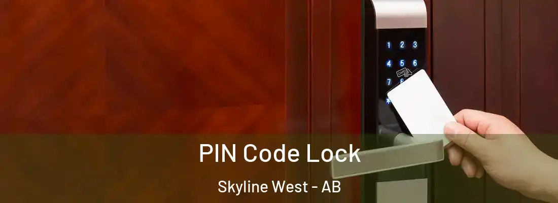  PIN Code Lock Skyline West - AB