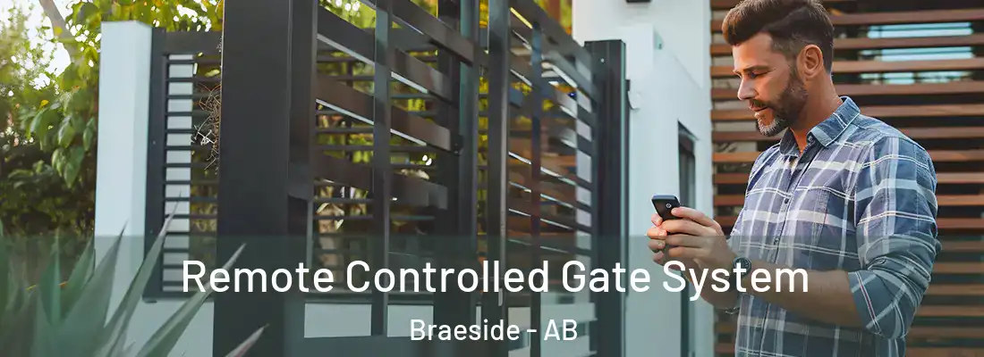  Remote Controlled Gate System Braeside - AB