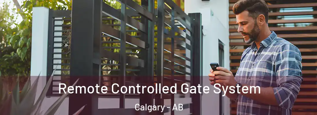  Remote Controlled Gate System Calgary - AB