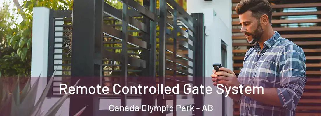  Remote Controlled Gate System Canada Olympic Park - AB