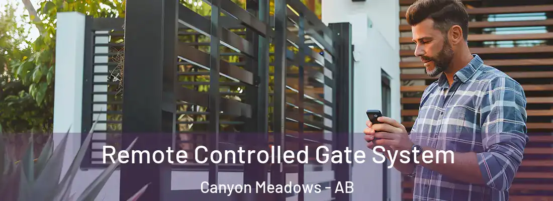  Remote Controlled Gate System Canyon Meadows - AB