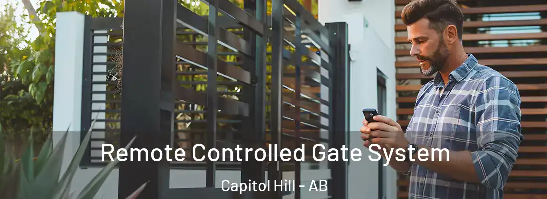  Remote Controlled Gate System Capitol Hill - AB