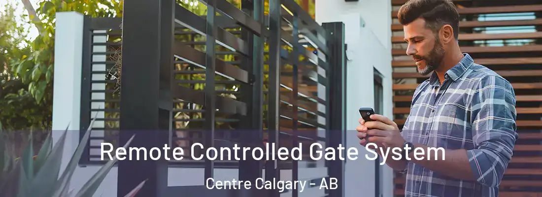  Remote Controlled Gate System Centre Calgary - AB