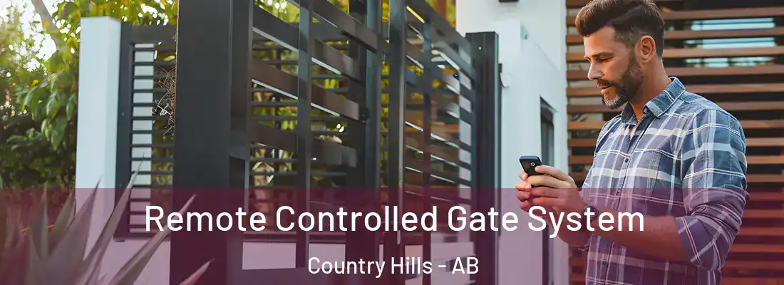  Remote Controlled Gate System Country Hills - AB