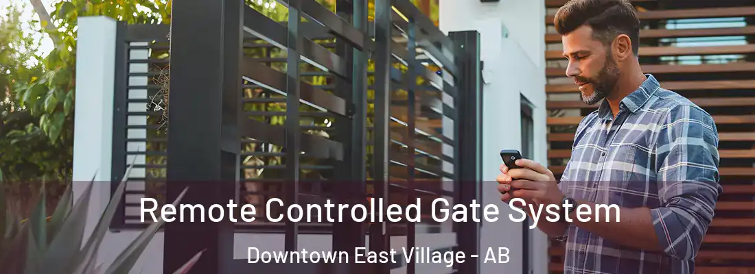  Remote Controlled Gate System Downtown East Village - AB