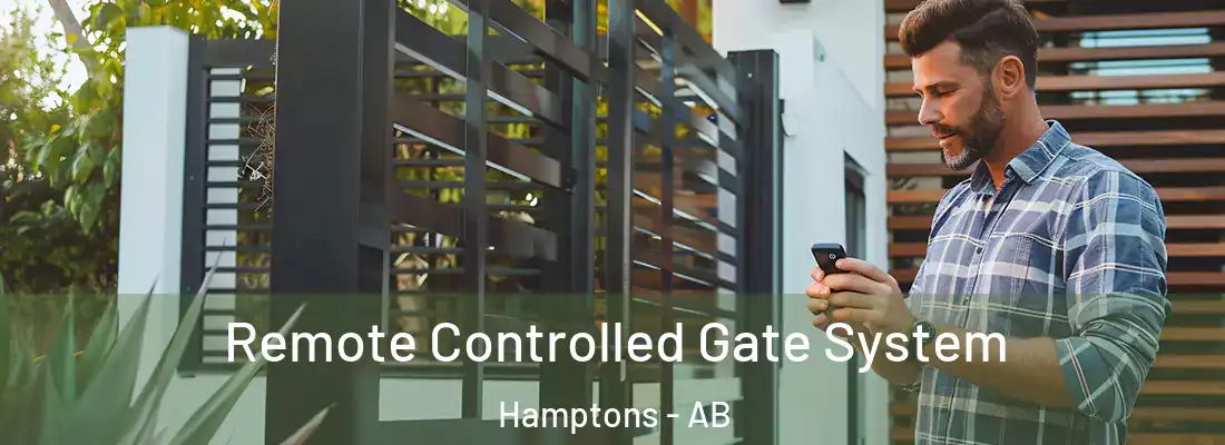  Remote Controlled Gate System Hamptons - AB