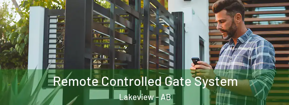  Remote Controlled Gate System Lakeview - AB