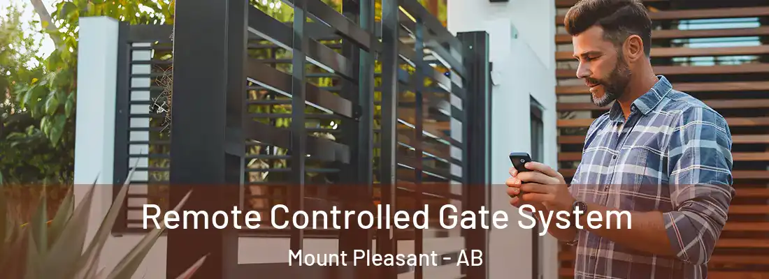  Remote Controlled Gate System Mount Pleasant - AB