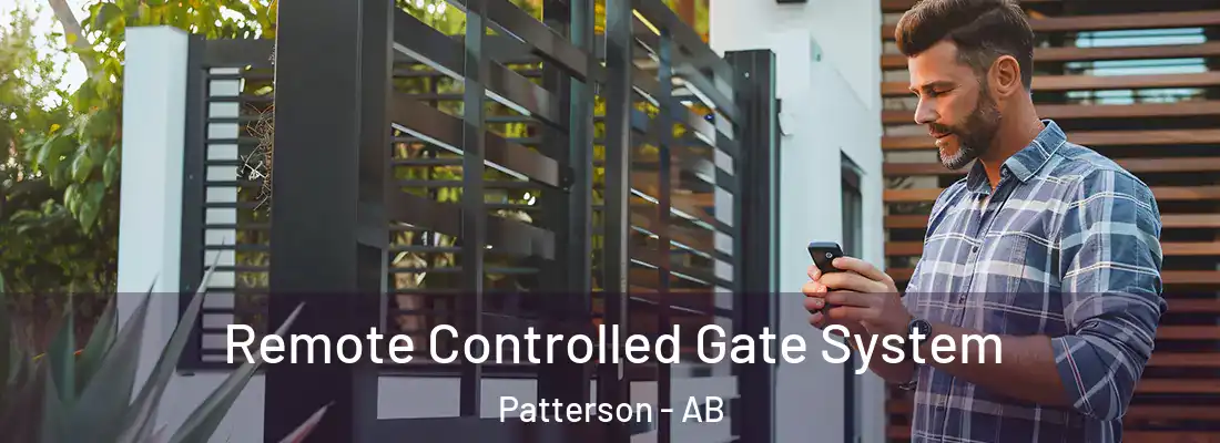  Remote Controlled Gate System Patterson - AB