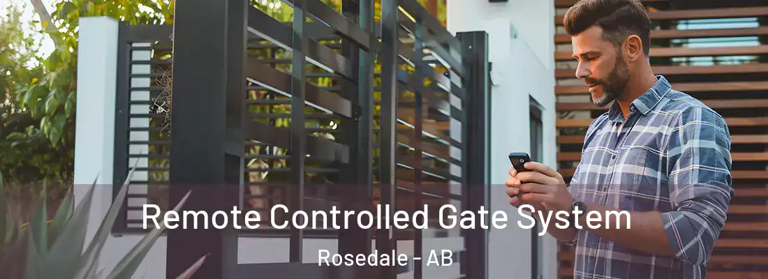  Remote Controlled Gate System Rosedale - AB
