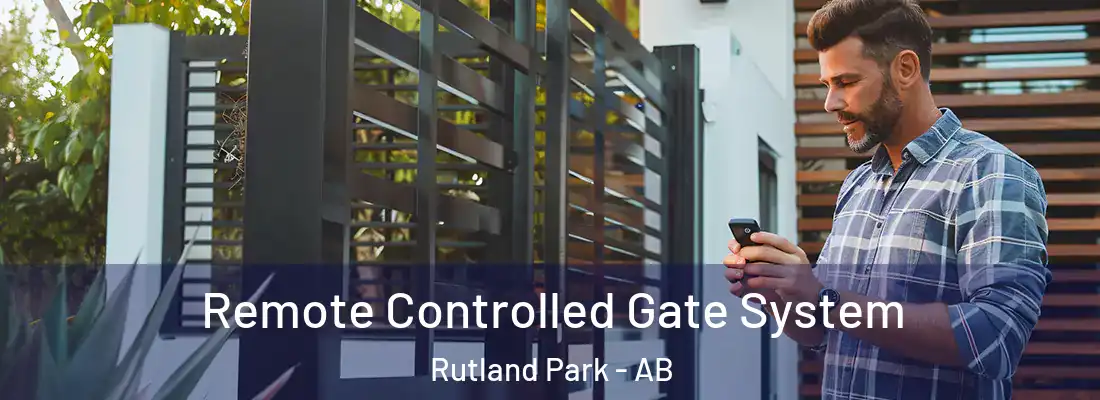  Remote Controlled Gate System Rutland Park - AB
