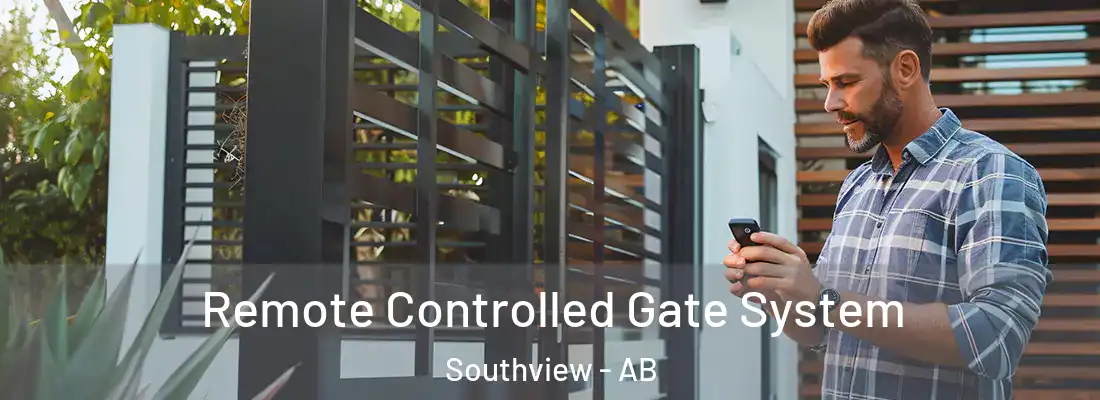  Remote Controlled Gate System Southview - AB
