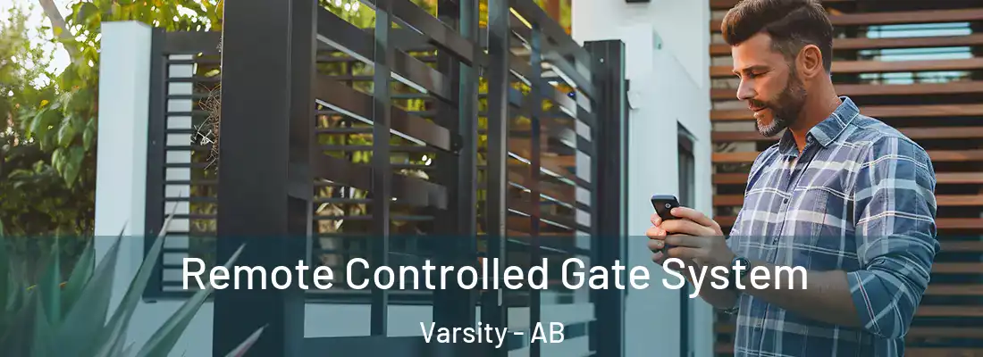  Remote Controlled Gate System Varsity - AB