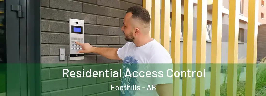  Residential Access Control Foothills - AB