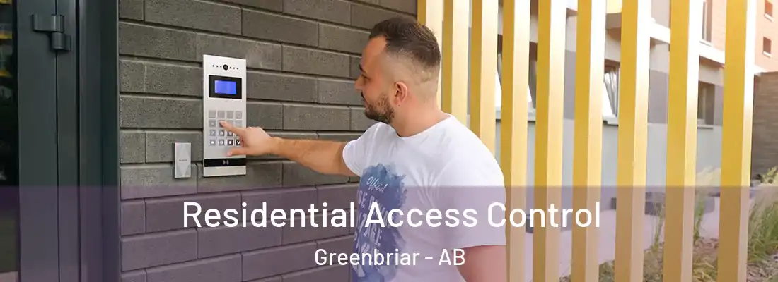 Residential Access Control Greenbriar - AB