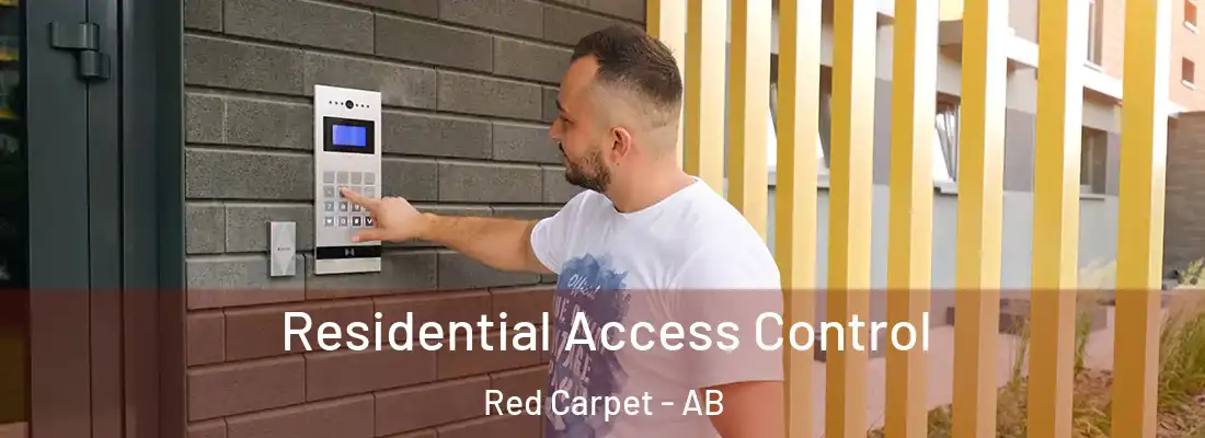  Residential Access Control Red Carpet - AB