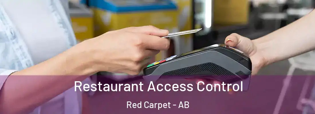  Restaurant Access Control Red Carpet - AB