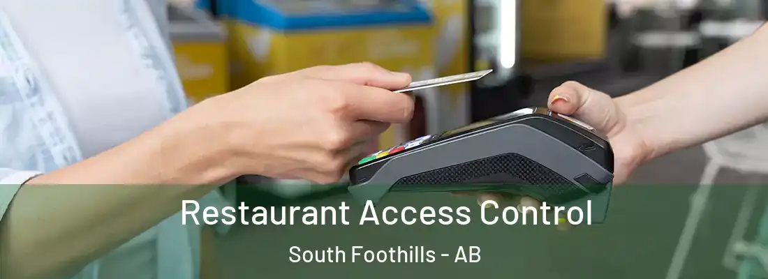  Restaurant Access Control South Foothills - AB