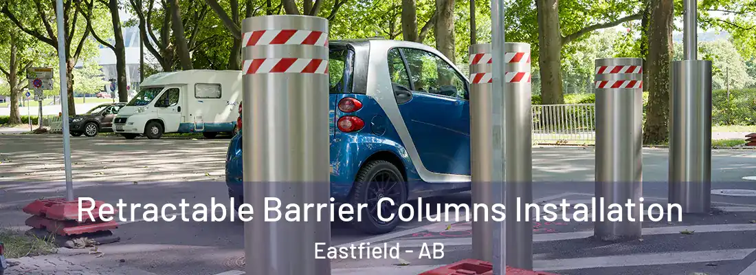  Retractable Barrier Columns Installation Eastfield - AB