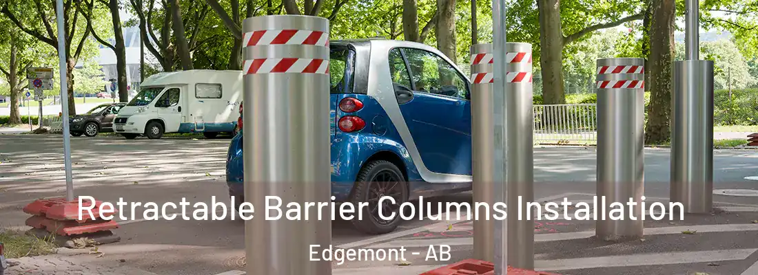  Retractable Barrier Columns Installation Edgemont - AB