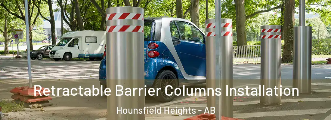  Retractable Barrier Columns Installation Hounsfield Heights - AB