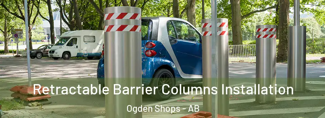  Retractable Barrier Columns Installation Ogden Shops - AB