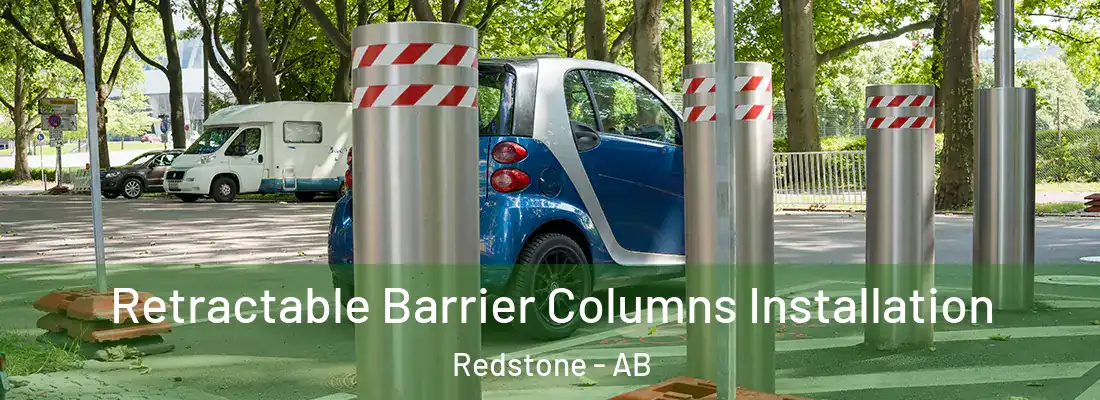  Retractable Barrier Columns Installation Redstone - AB
