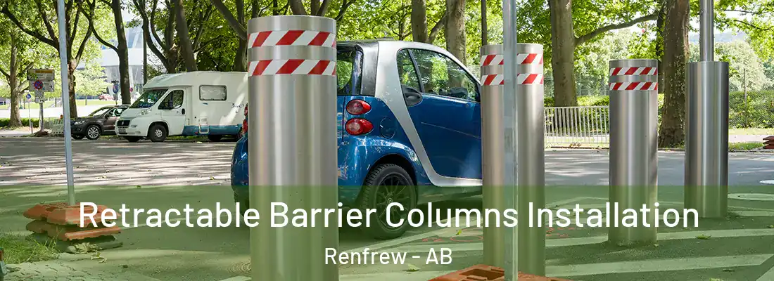  Retractable Barrier Columns Installation Renfrew - AB