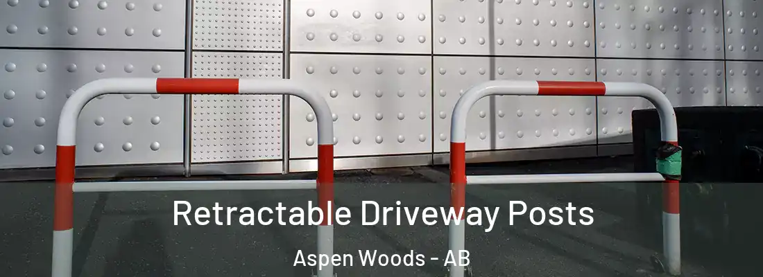  Retractable Driveway Posts Aspen Woods - AB