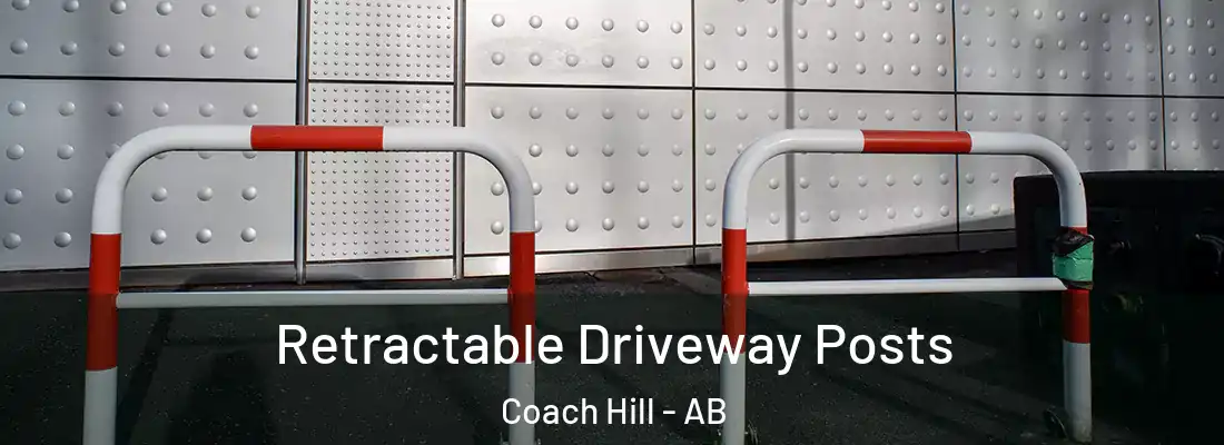  Retractable Driveway Posts Coach Hill - AB