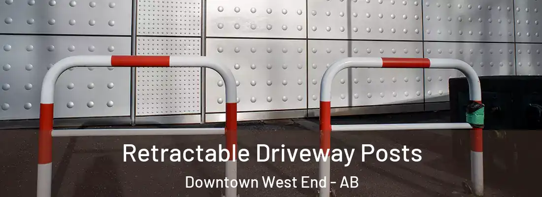  Retractable Driveway Posts Downtown West End - AB